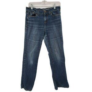 DKNY Women's Straight Leg Denim Jeans Blue Size 10